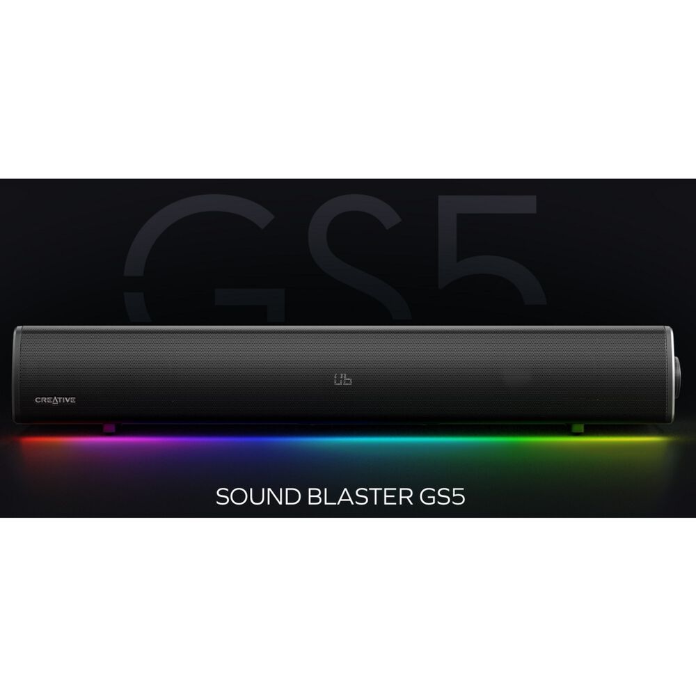 Barra Sonido Creative Gs5 Rgb 60w Usb-c Bt &Oacute;ptico image number 4.0
