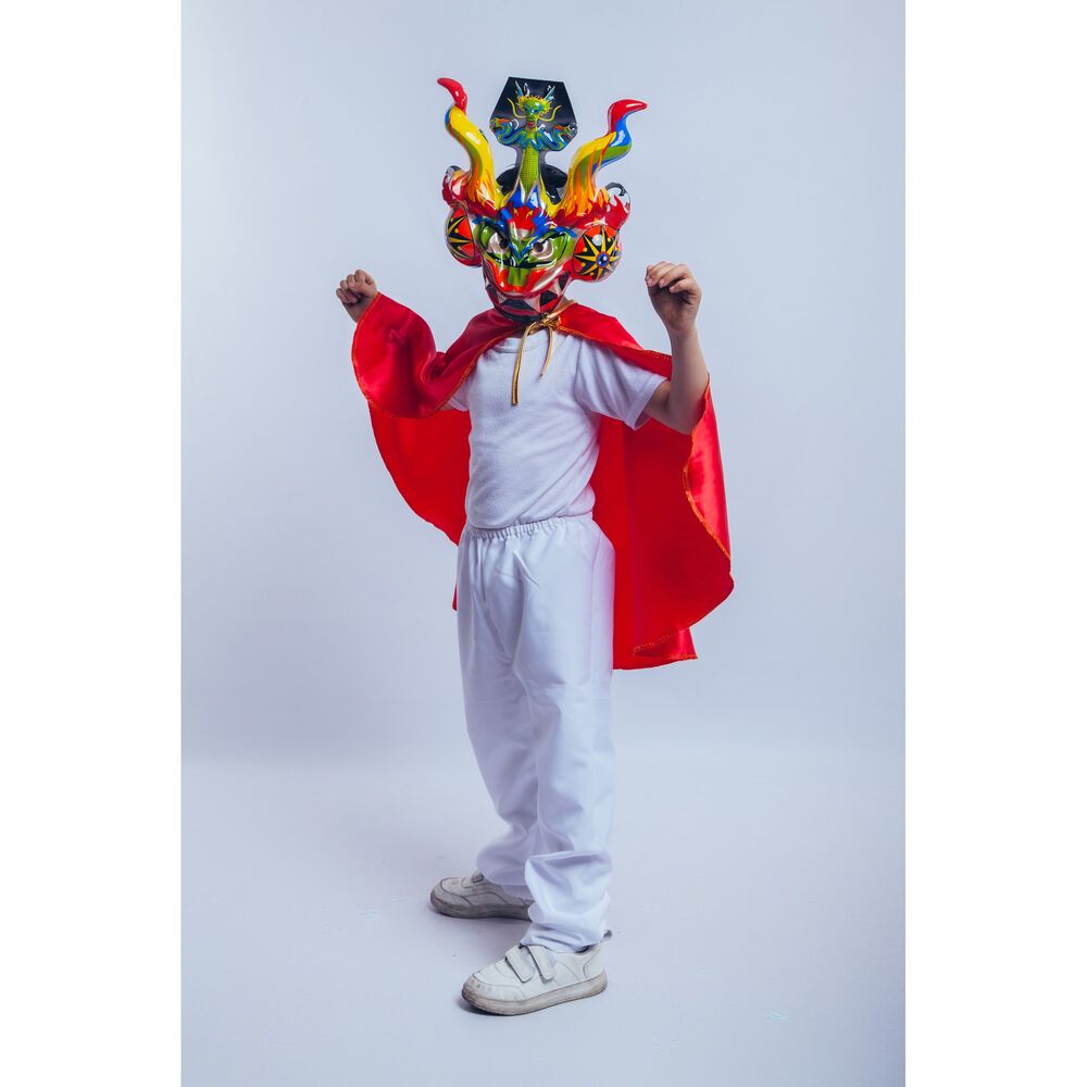 Capa La Tirana Caporal Traje Tipico Nortino Infantil image number 4.0