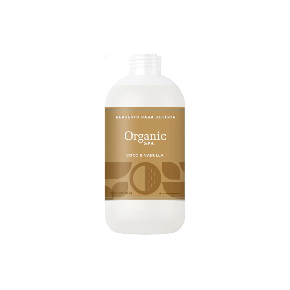 Repuesto Para Difusor Coco & Vainilla Organic Spa image number 0.0