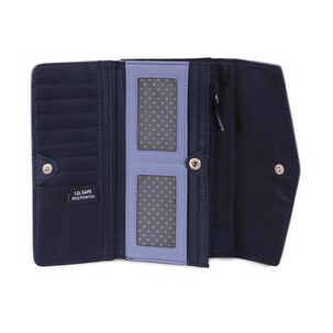 Billetera De Mujer Ania Azul Nautica