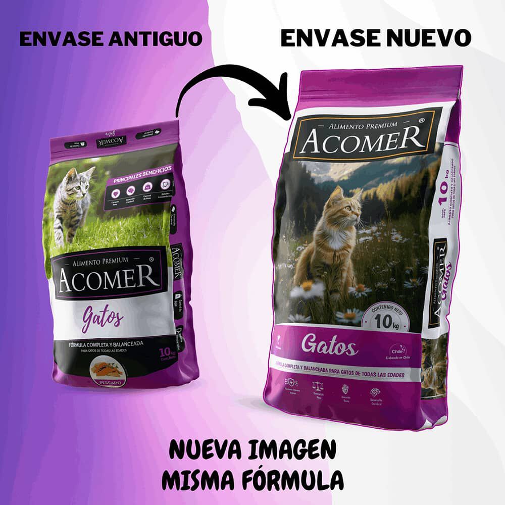 Alimento Para Gato Adulto Acomer 10kg image number 1.0