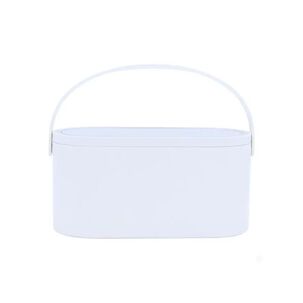 Organizador Cosm&eacute;ticos Port&aacute;til 3 En 1 Espejo Led Maquillaje