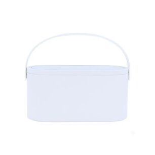 Organizador Cosm&eacute;ticos Port&aacute;til 3 En 1 Espejo Led Maquillaje