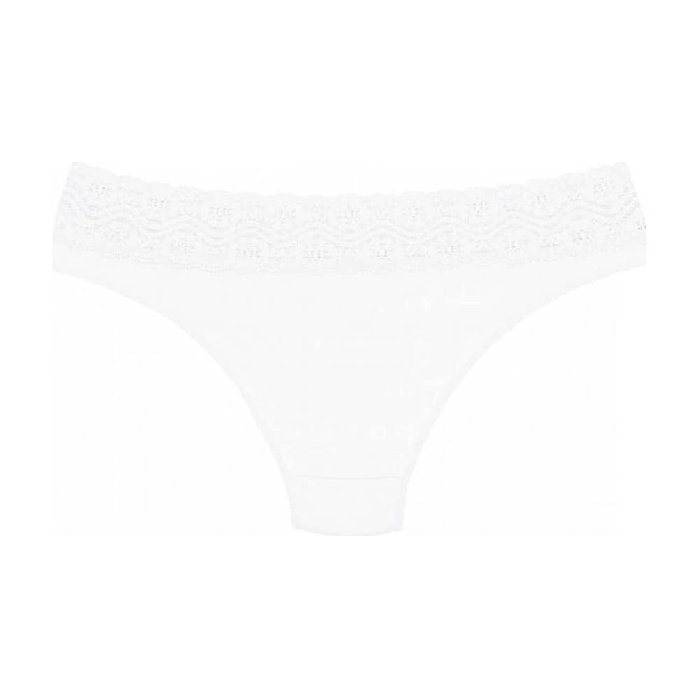 Bikini Algod&oacute;n Con Encaje Blanco 2rios image number 4.0