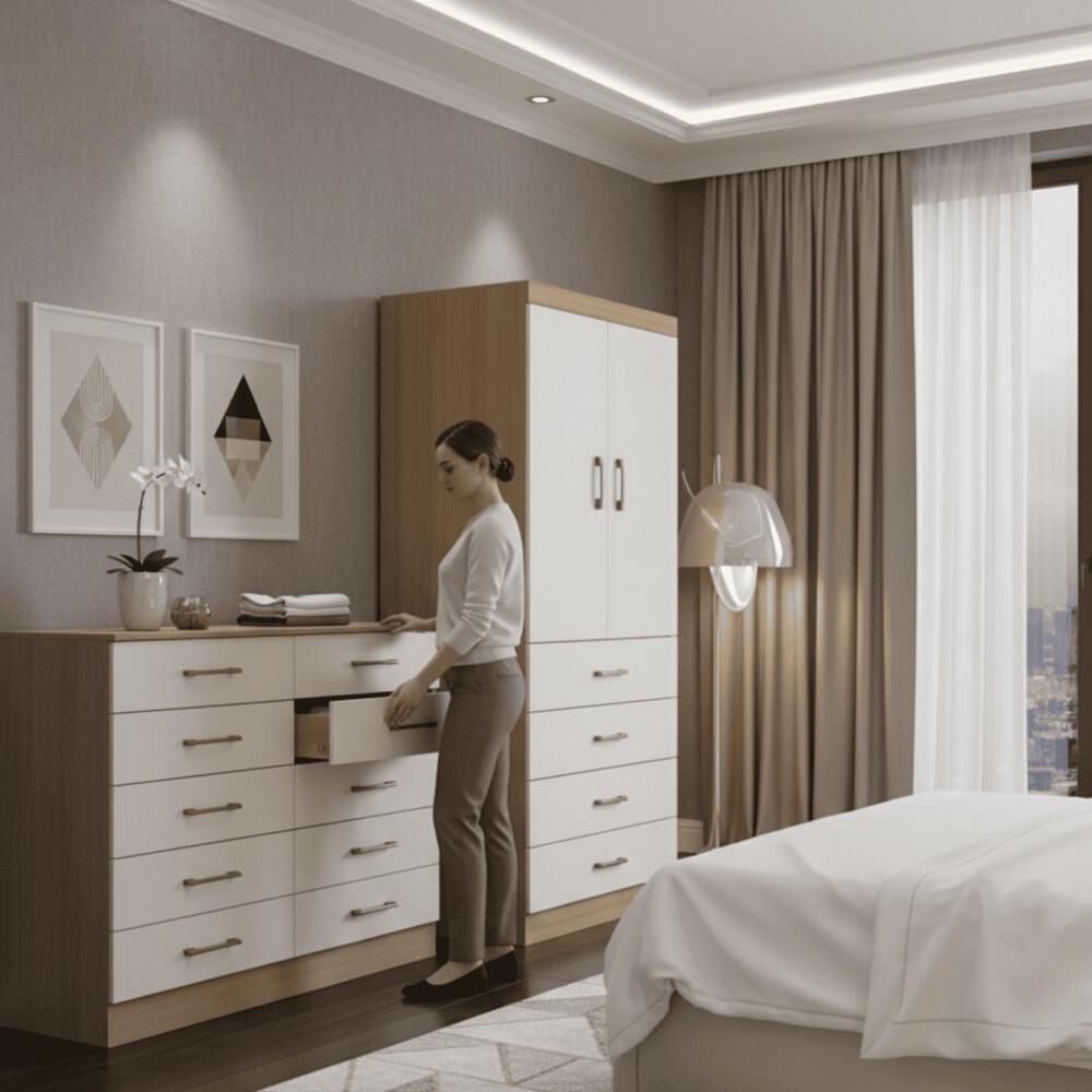 Combo Cl&oacute;set + C&oacute;moda Exit image number 2.0