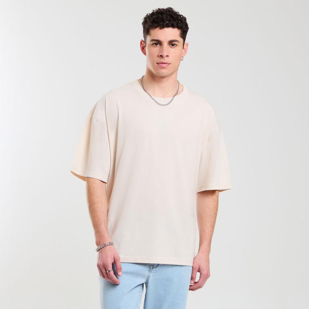 Polera Oversize Manga Corta Cuello Redondo Hombre Skuad image number 0.0