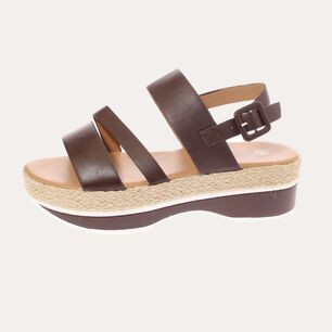 Sandalia Chocolate V&iacute;a Franca Art. 52110b31105dbrown