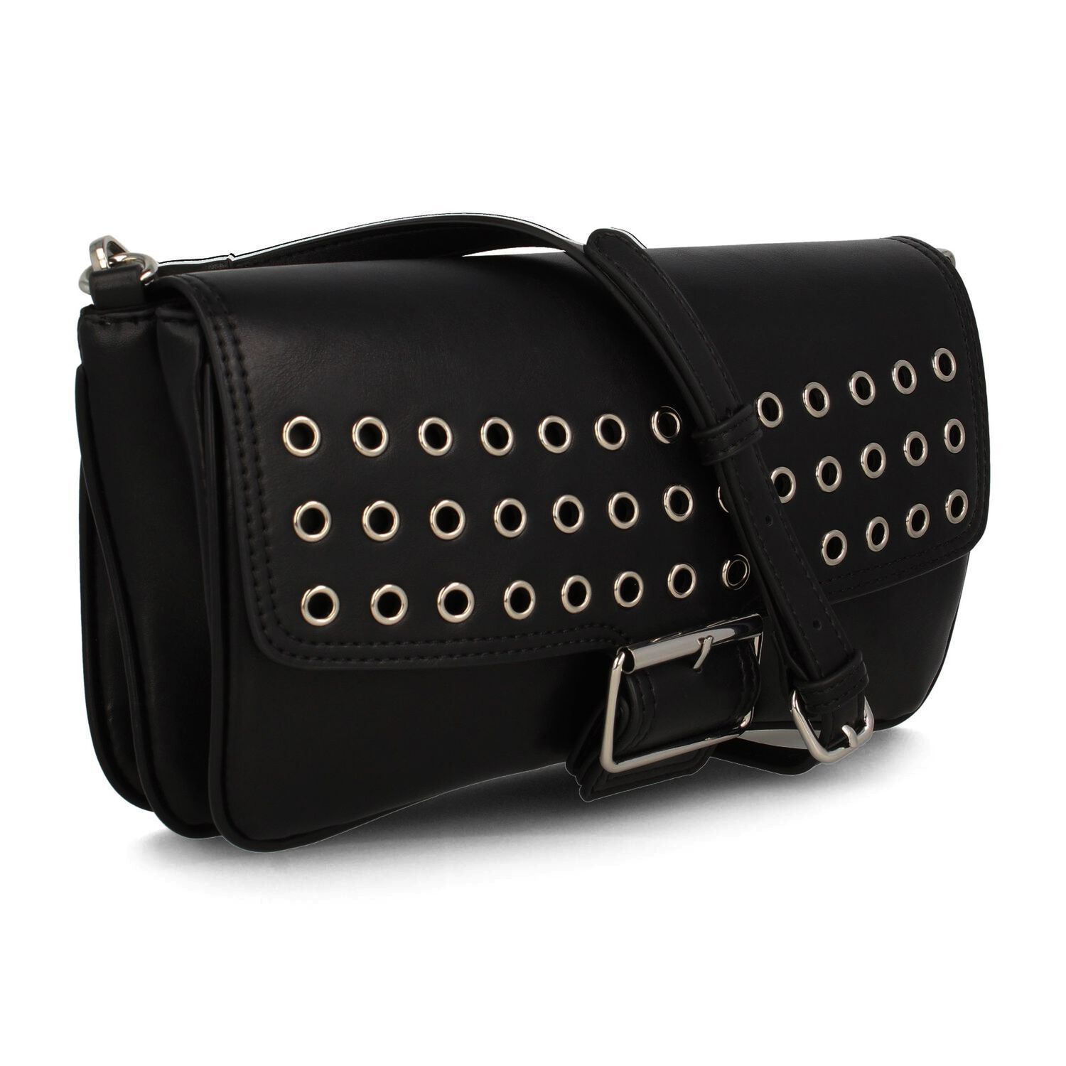 Cartera Mujer Bata Clio Negro image number 1.0