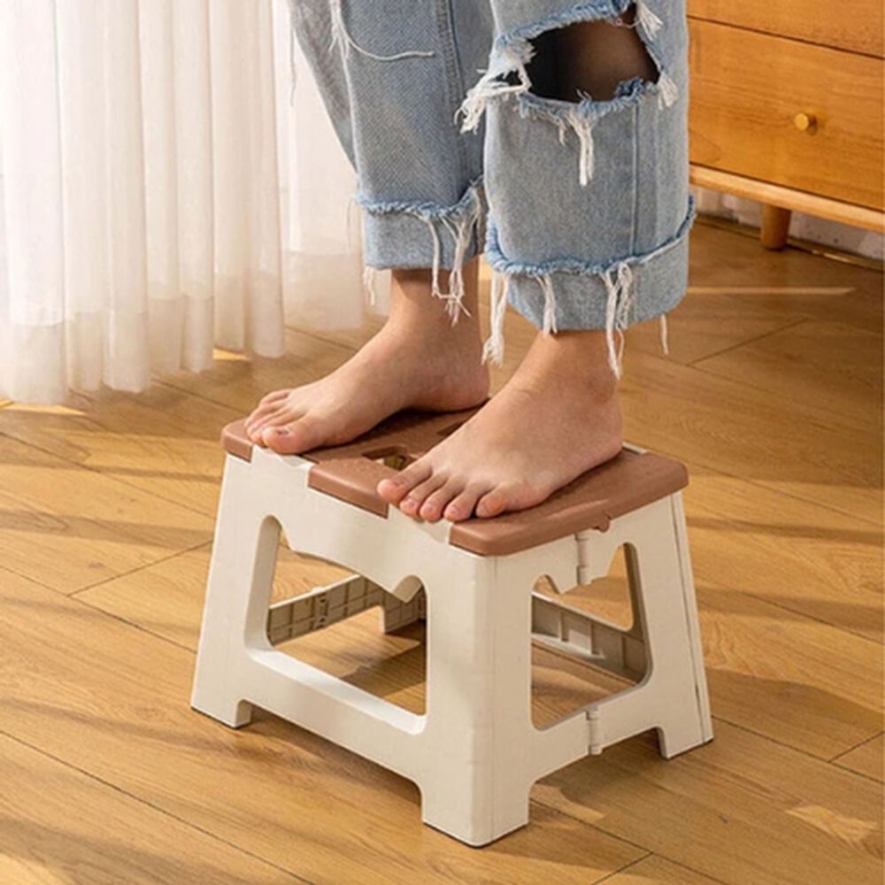Taburete Plegable Portátil Compacto, Silla De Plástico 33cm image number 3.0