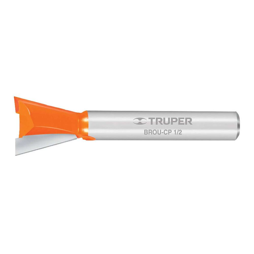 Fresa Cola De Milano 1/2" - Truper image number 0.0
