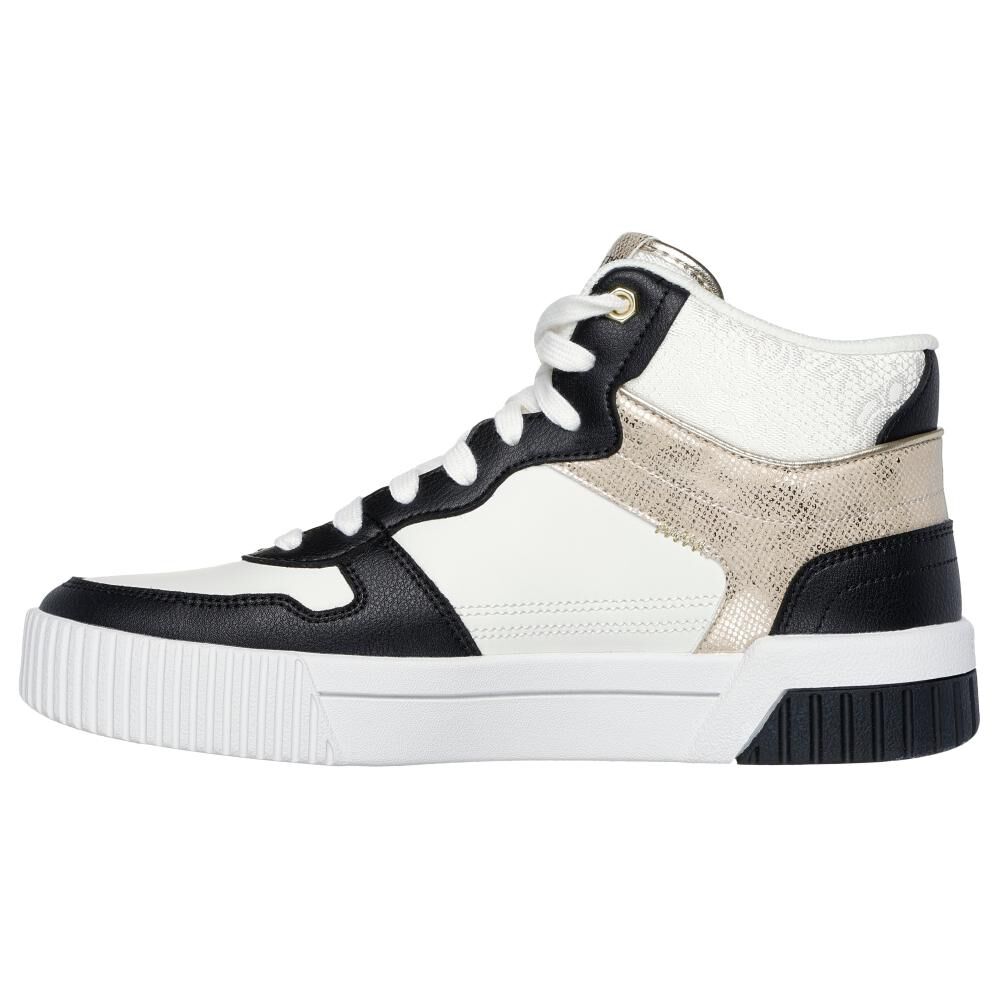 Zapatilla Urbana Mujer Skechers Jade-bit Of Glamour Beige/negro image number 2.0