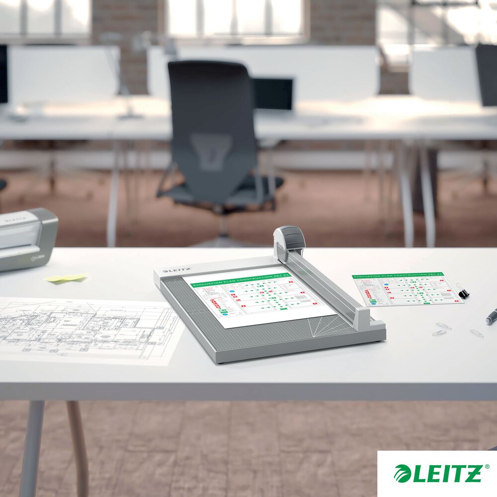 Guillotina 1515p Precision Office Oficio Corte Recto, Ondulado Y Prepicado Con Longitud De Corte 38 X 31 Cm Para 15 Hojas - Leitz image number 3.0