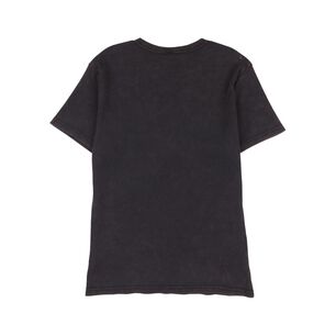 Polera B&aacute;sica Con Lavado Manga Corta Cuello Redondo Mujer Freedom