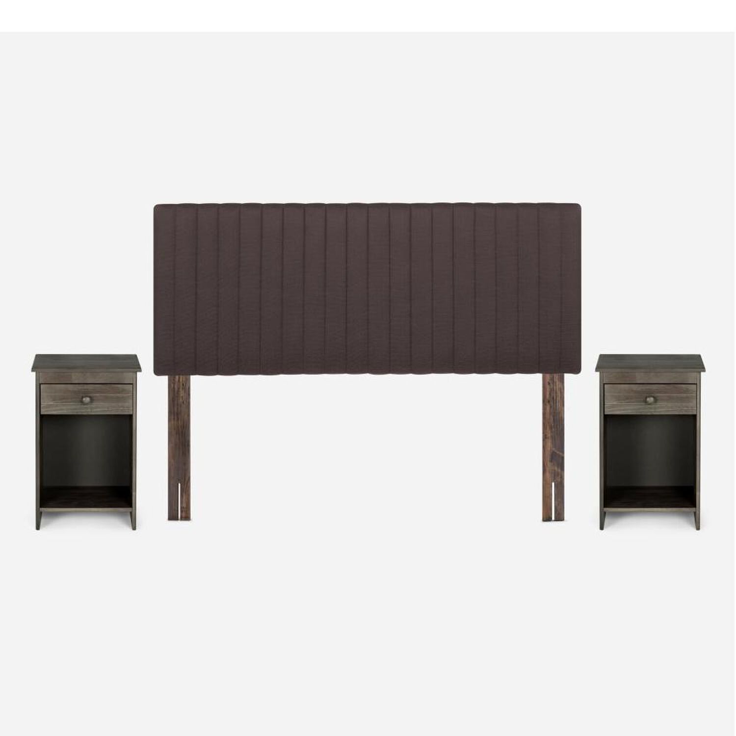 Cama Europea Rosen New Style 4 Plus / 2 Plazas / Base Dividida + Set De Maderas image number 2.0