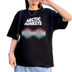 Polera Estampada Arctic Monkeys A.m. Rock