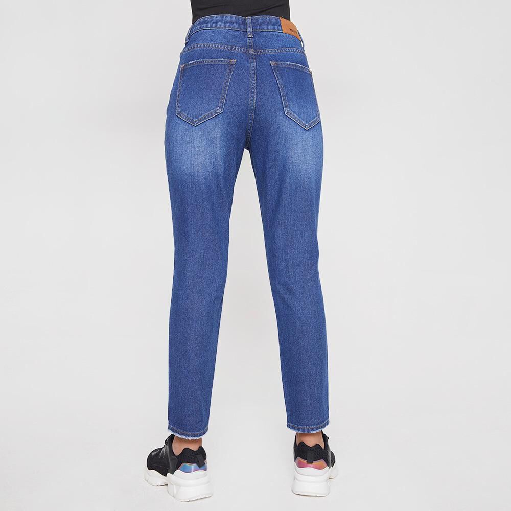 Jeans Mujer Tiro Alto Mom Rolly Go image number 2.0