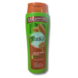 Shampoo Vatika Almendra & Miel 400 Ml 33% Extra Shampoo Vatika Almendra & Miel 400 Ml 33% Extra