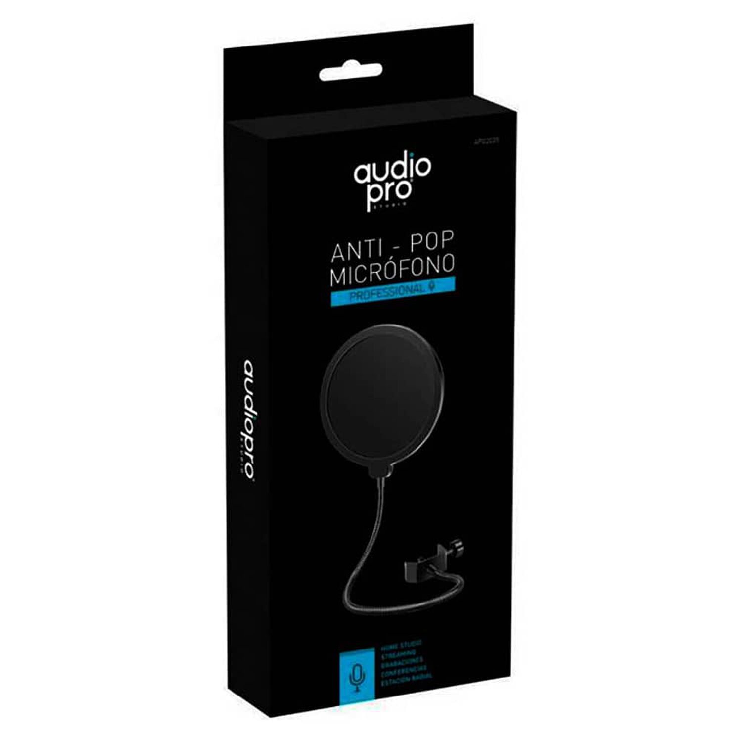 Filtro Anti-pop Para Microfonos De Grabaci&oacute;n Audiopro Ap02035 image number 1.0