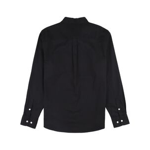 Camisa Lisa Slim Manga Larga Hombre Skuad