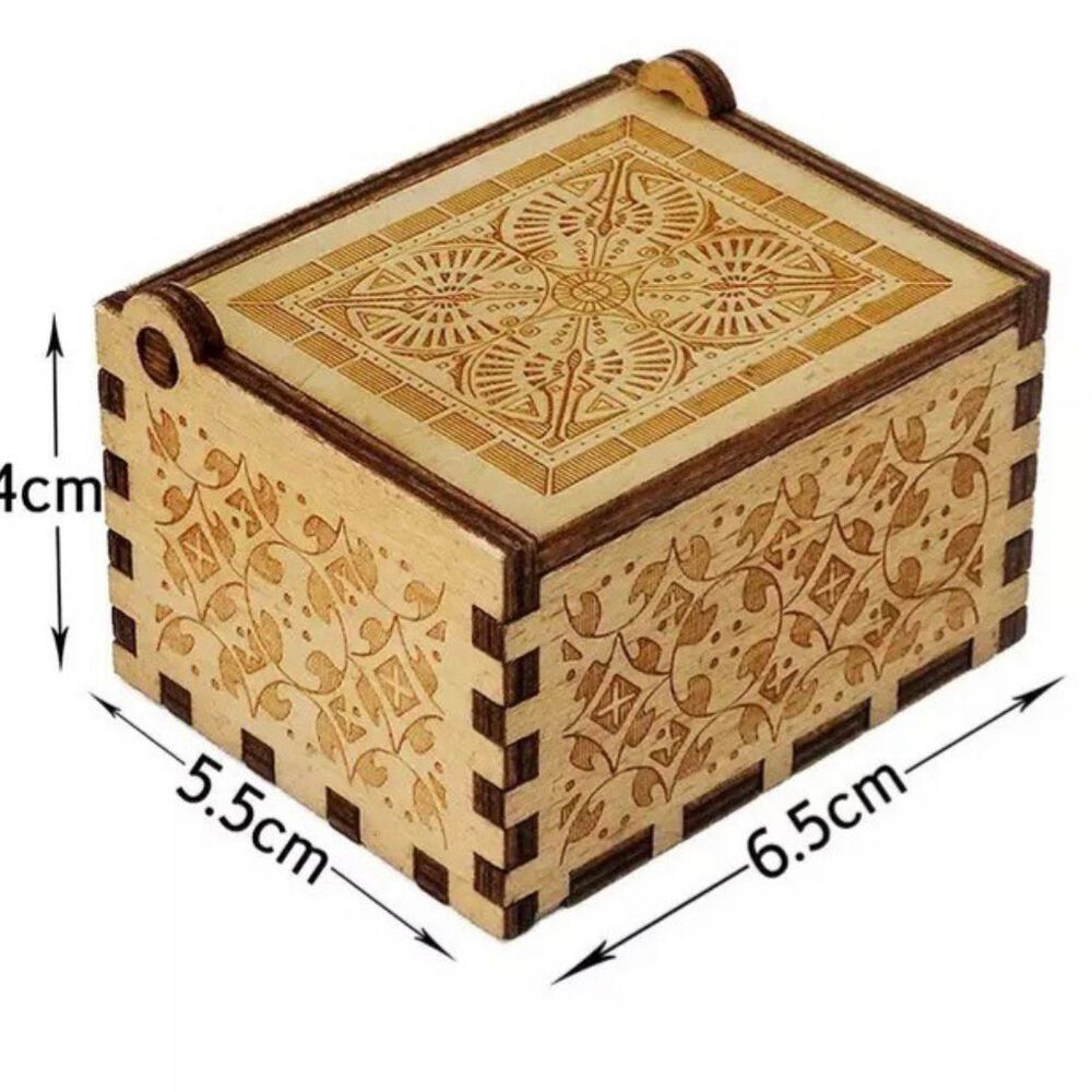 Caja Musical Coldplay Fix You Con Manivela image number 2.0