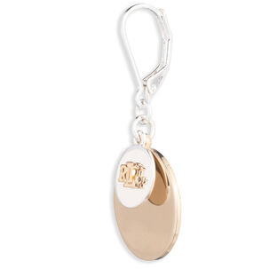 Aros Colgantes Ralph Lauren Bicolor Mujer