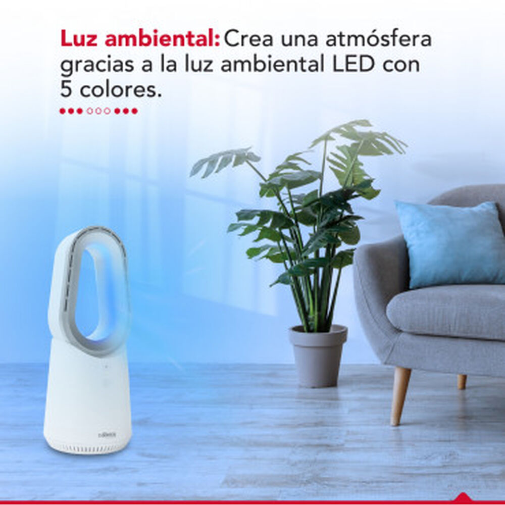 Ventilador Mesa Sin Aspas Usb Thor Bladeless Ledfan image number 2.0