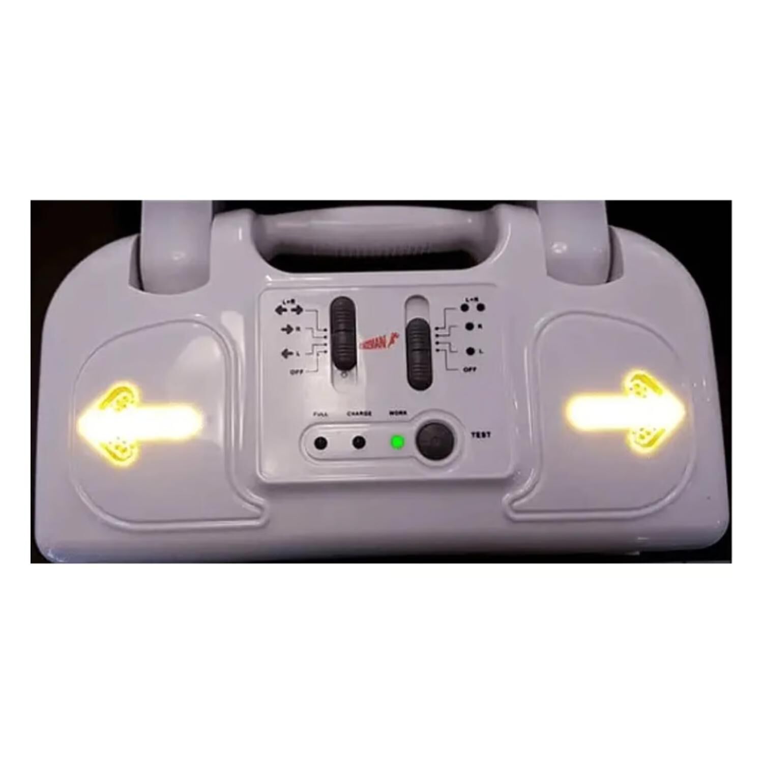 Lampara De Emergencia 2 Focos Led 10w Blanco image number 2.0