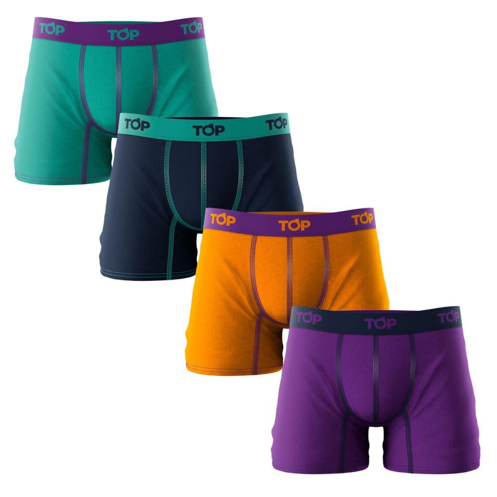 Boxer Top Algodon Pack 4 en Oferta compra en Hites