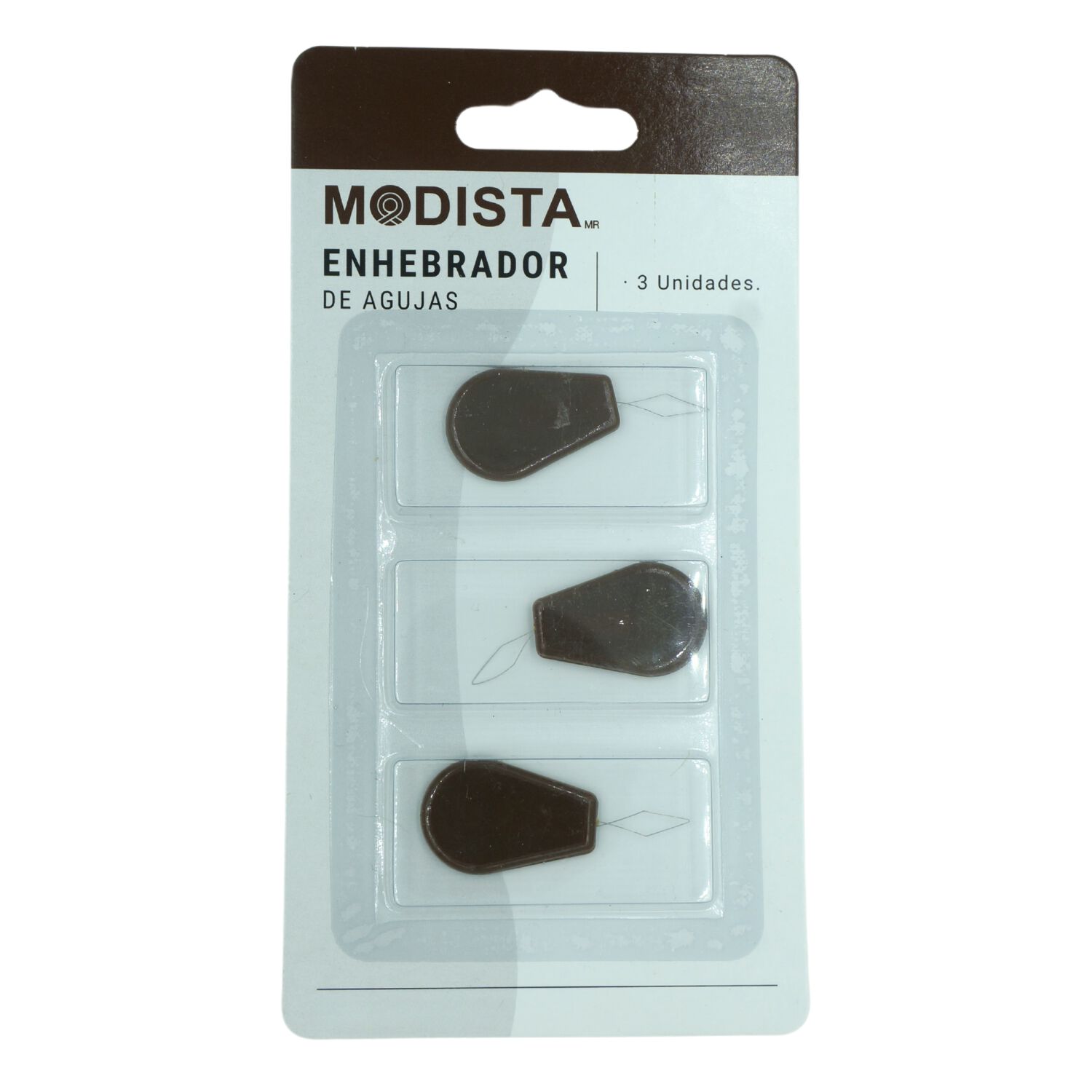 Enhebrador De Agujas Plastico Modista, Pack 3 Enhebradores image number 0.0