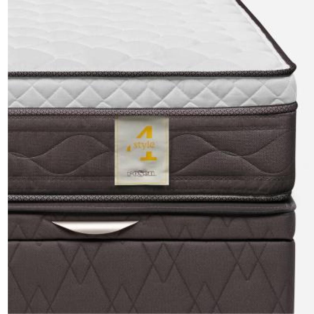 Cama Ba&uacute;l Rosen New Style 4 / 2 Plazas / Base Normal image number 10.0