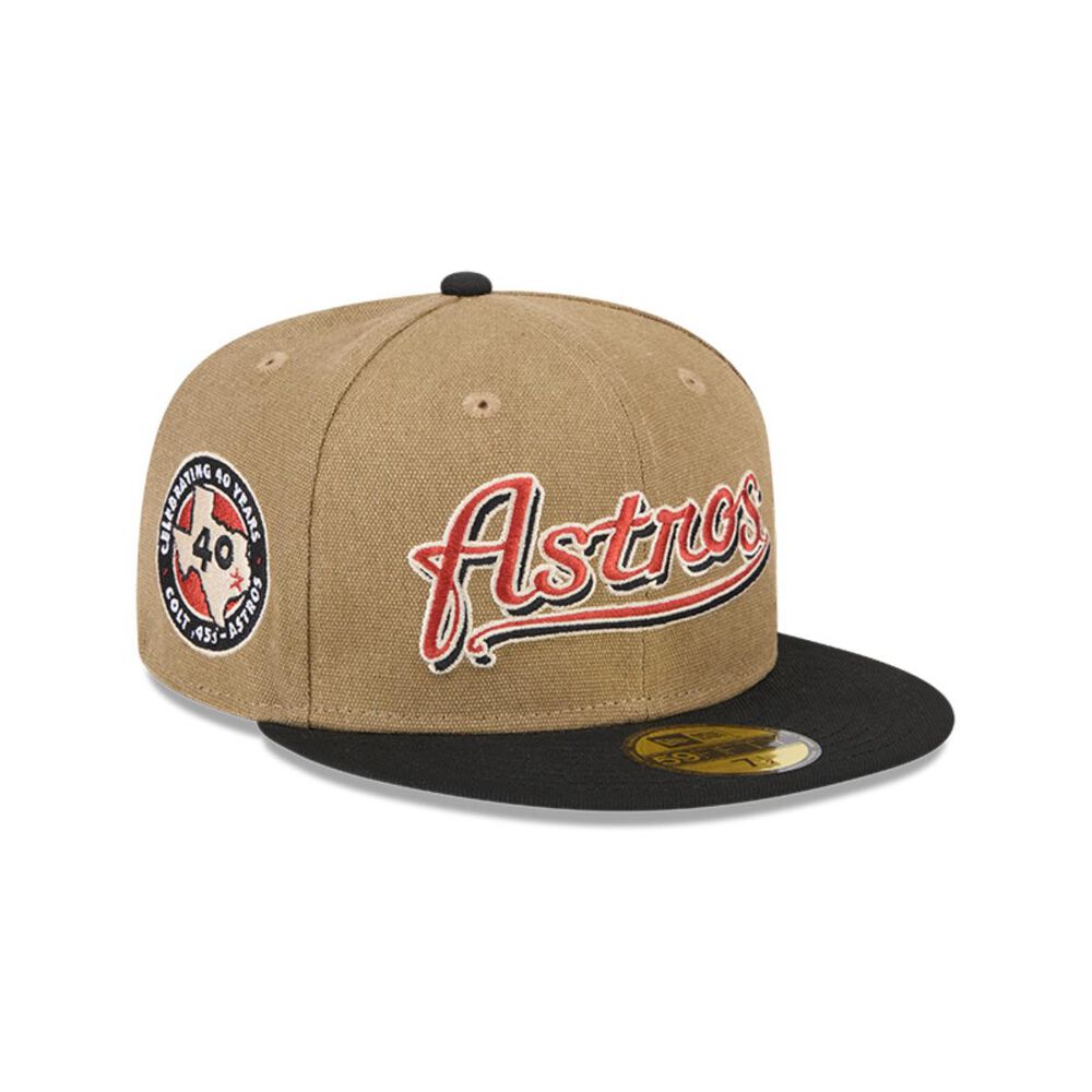 Gorro 59fifty Mlb Houston Astros Canvas Crown Med Beige image number 0.0