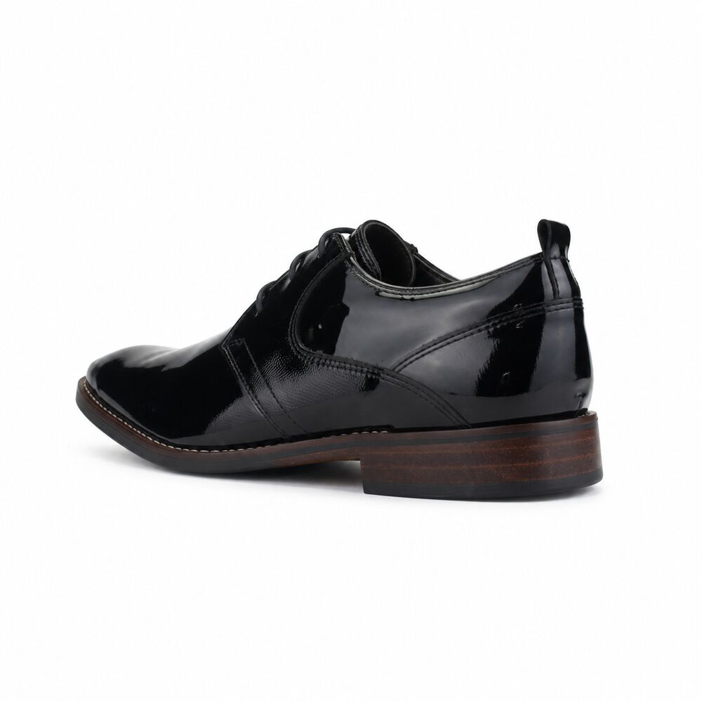 Zapato Ferracini Hombre 5659 Caravaggio Negro Charol Casual image number 3.0