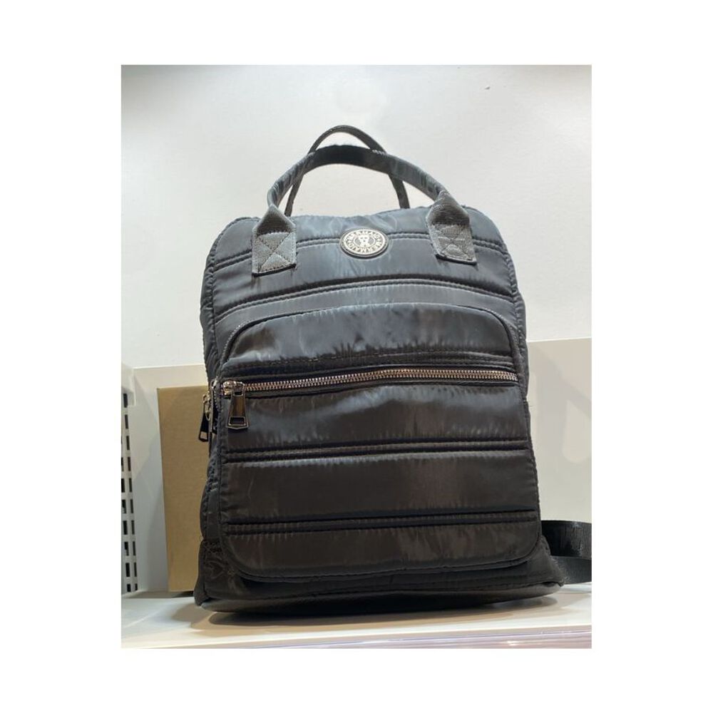Mochila Casual Acolchada Doble Bolsillo Frontal image number 1.0