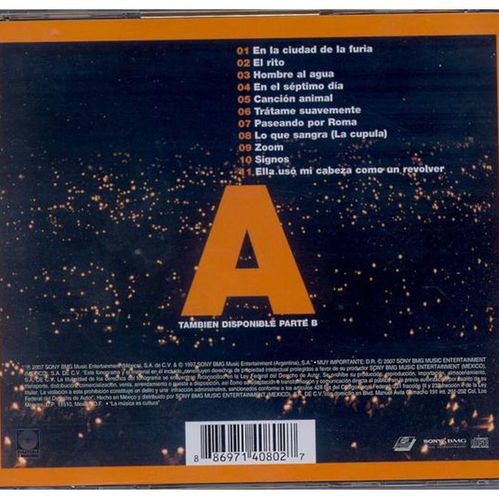 Soda Stereo - El Ultimo Concierto | Cd image number 1.0