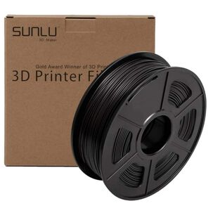 Filamento Abs Negro 1kg Sunlu