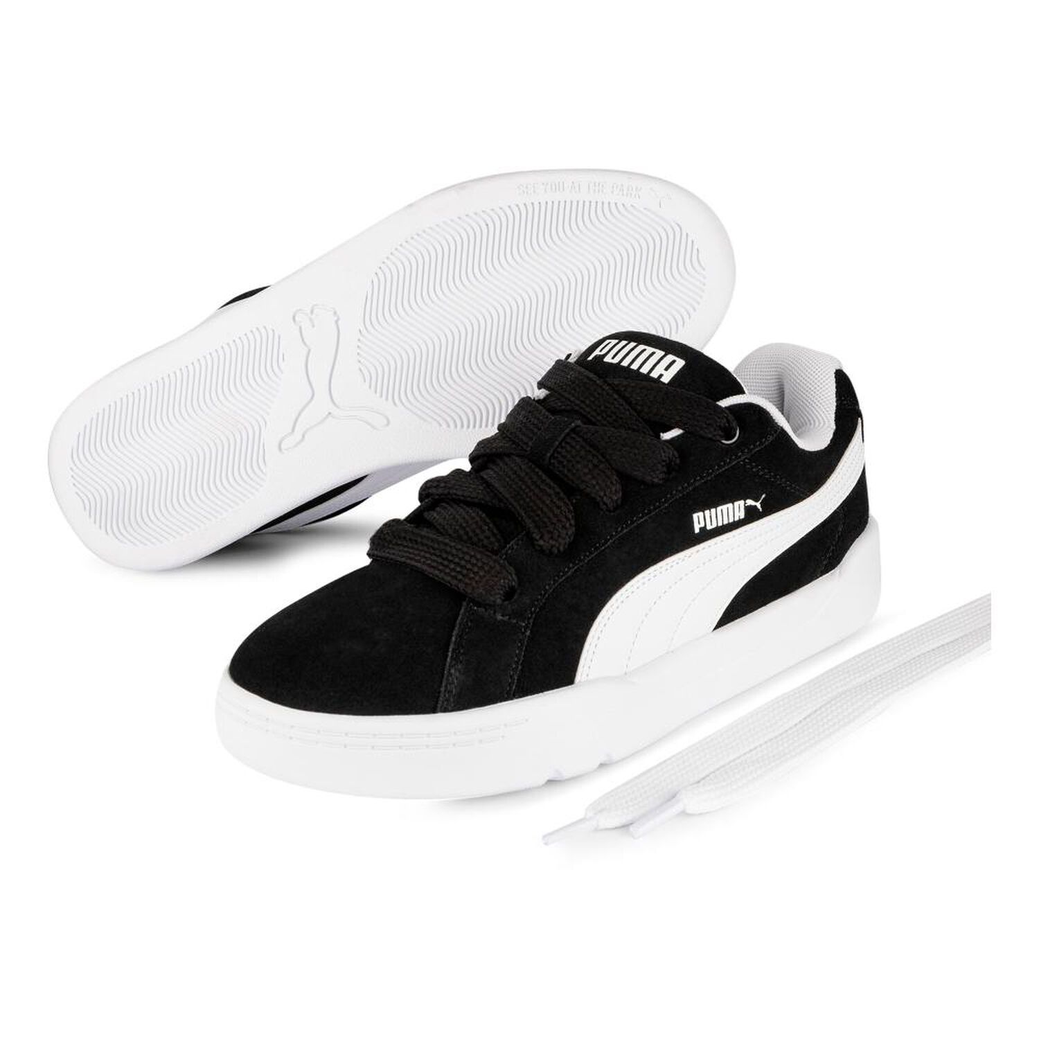 Zapatilla Urbana Unisex Puma Park Lifestyle Easy Sd Laces Negro image number 0.0