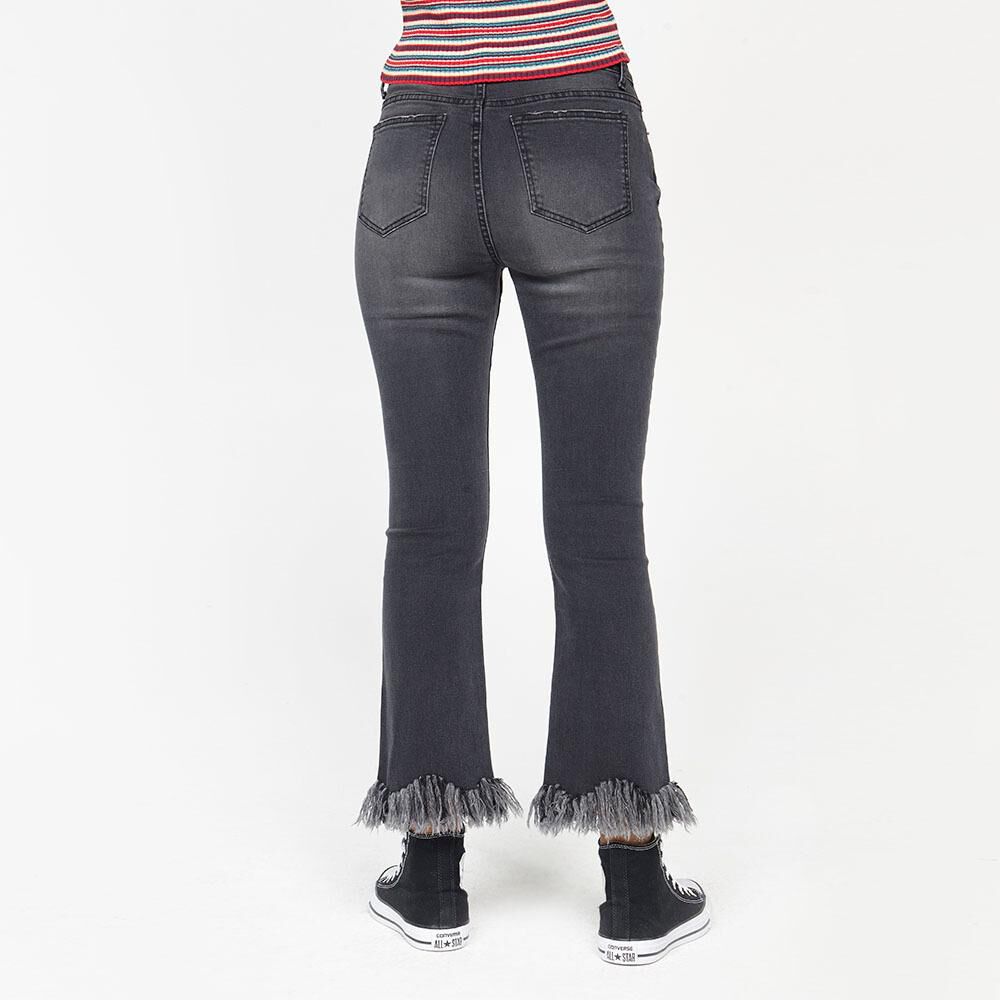 Jeans Mujer Tiro Medio Culotte Rolly go image number 2.0