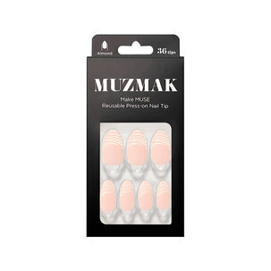Muzmak - Uñas Press On Grevyi French Almond 36 U.