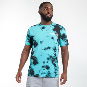 Polera Regular Slim Tie Dye Manga Corta Cuello Redondo Hombre Rolly Go