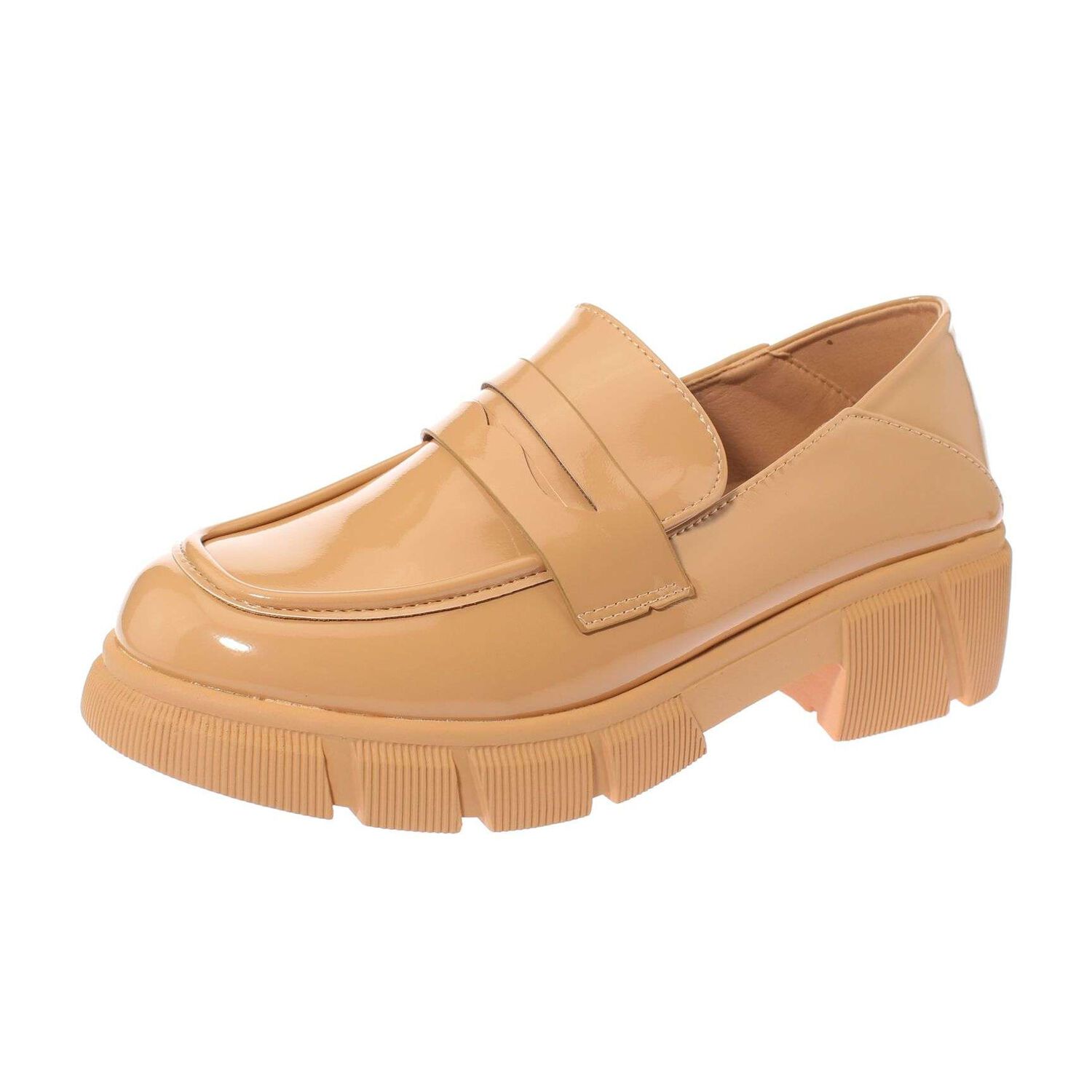 Mocas&iacute;n Khaki V&iacute;a Franca Art. 86134khaki image number 0.0
