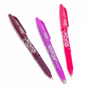 Set 3 L&aacute;pices Frixion Addixion Ball (017) Pilot