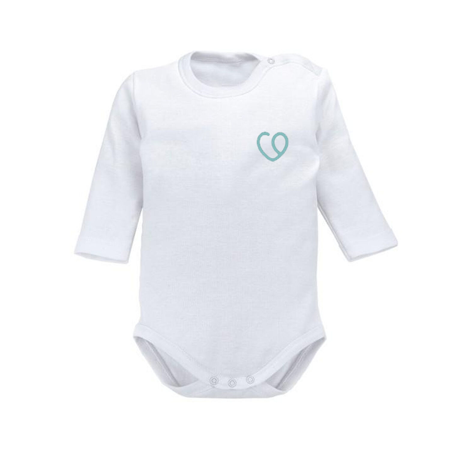 Tripack Body Manga Larga Unisex Blanco Bambino Ropa Bebe image number 2.0