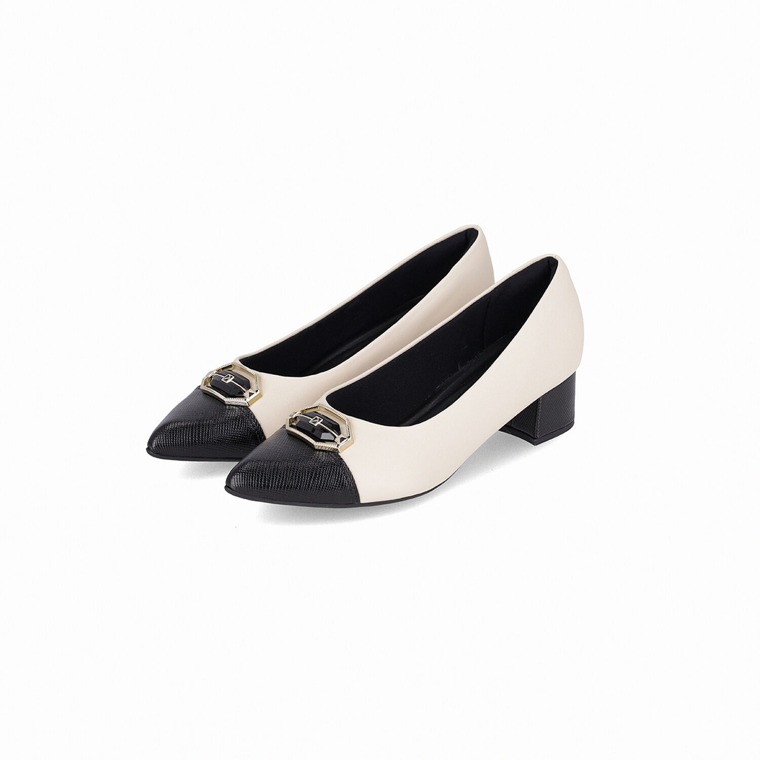 Zapato Mujer Negro/blanco Taci Piccadilly image number 1.0