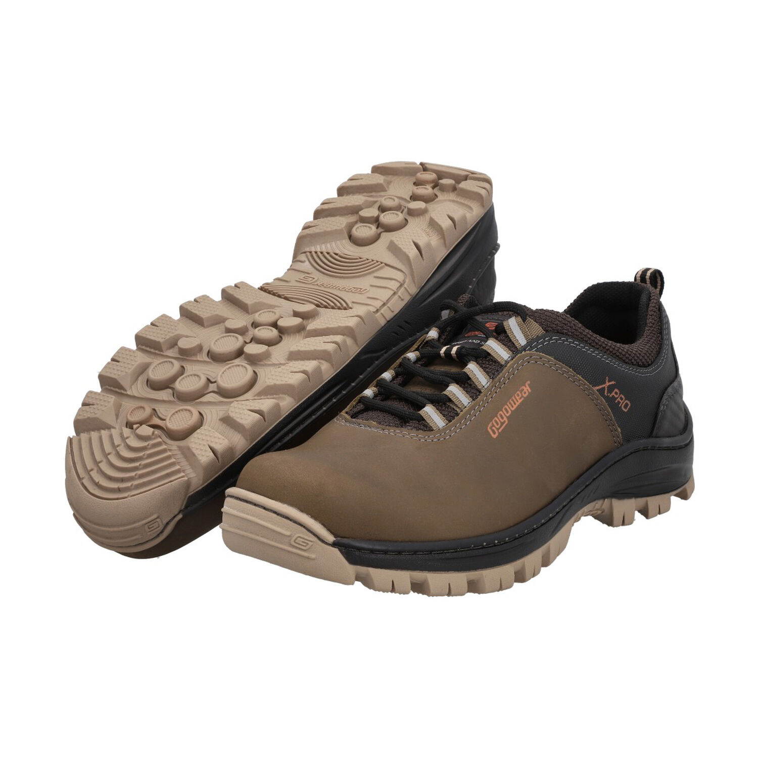Zapatilla Hombre Trekking Marr&oacute;n Endurance Gogowear image number 2.0
