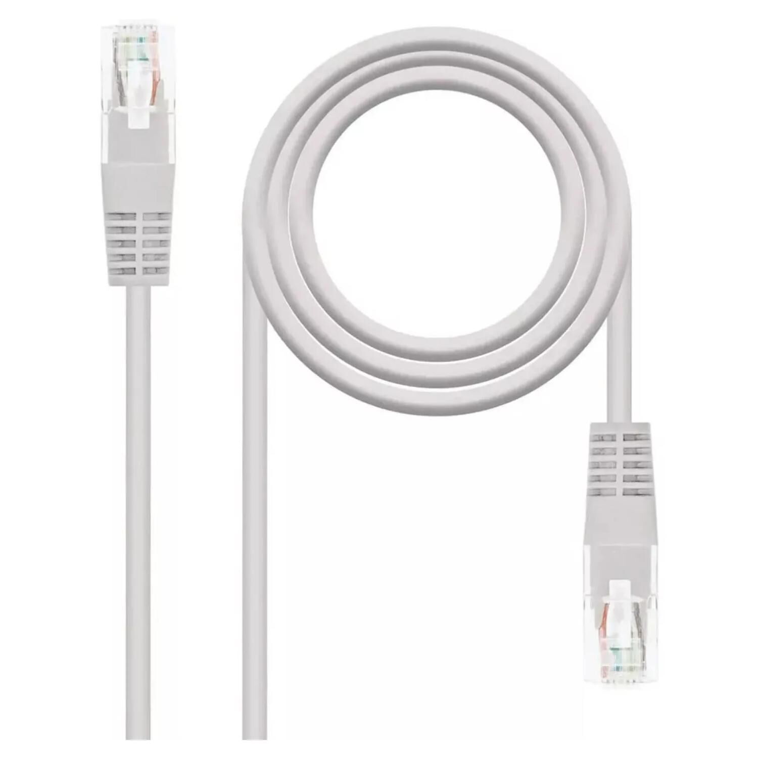 Cable De Red Utp 6e 10mts Gris image number 2.0