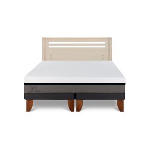 Cama Europea Cic Balance / 2 Plazas / Base Dividida + Respaldo
