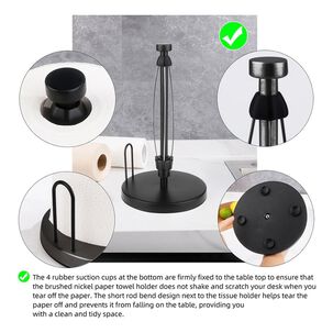 Soporte Toallas De Papel Trinquete Cocina Diseño Funcional