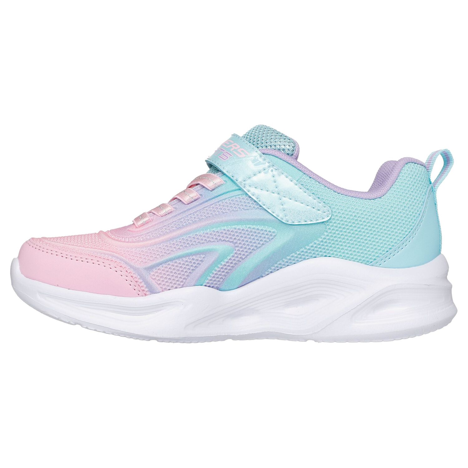 Zapatilla Skechers Skechers Sola Glow Ni&ntilde;a Rosado image number 7.0