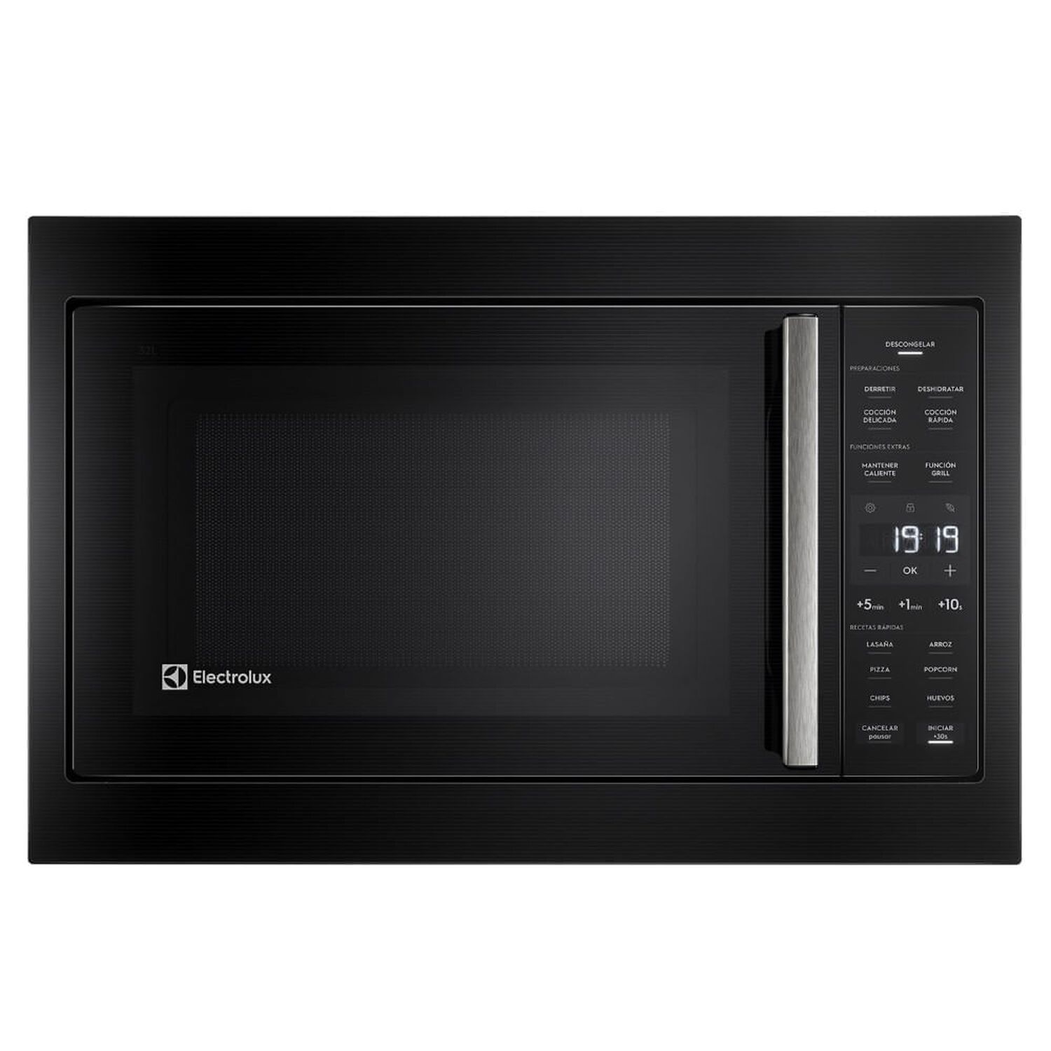 Microondas Empotrable 32 Litros Digital Grill Me3bp Negro image number 0.0