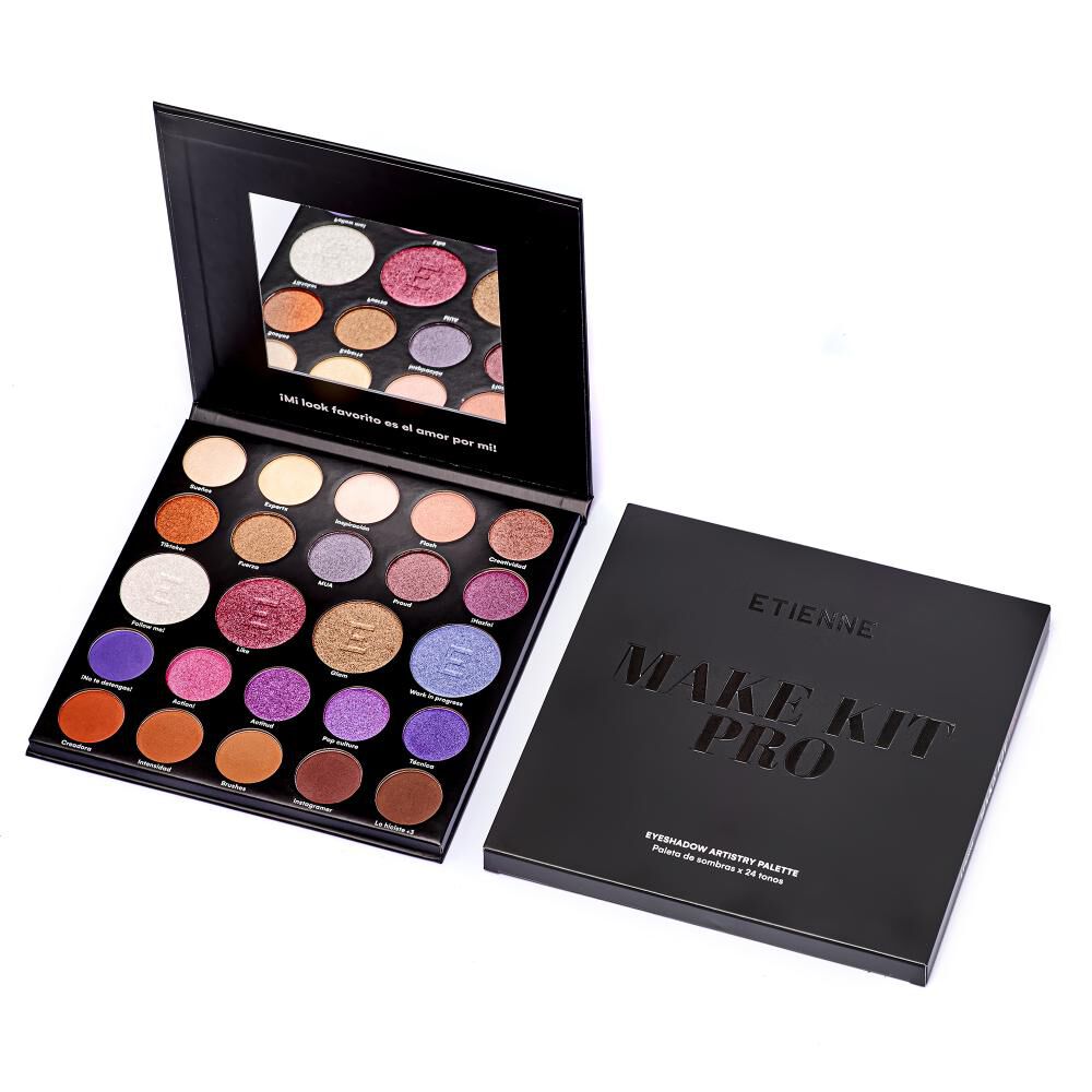 Paleta De Sombras Etienne Expert Make Kit Pro / 24 Colores image number 0.0